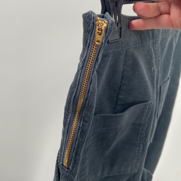 Prairie underground blue corduroy high waisted pants - Picture 4 of 6